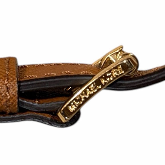 Michael Kors Jet Set Travel Large Brown Saffiano Leather Bag - Picture 9 of 14